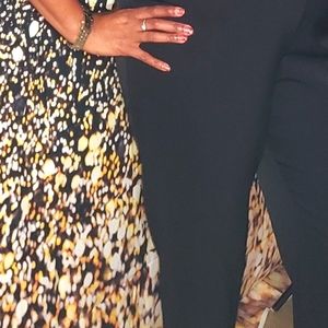 New York & Company Black strapless jumper